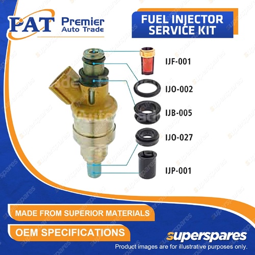1 Pc PAT Fuel Injector Service Kit for Ford Laser KJ KF KH 1.8L 1990-1998