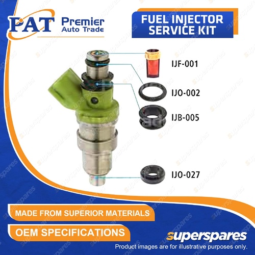 1 Pc PAT Fuel Injector Service Kit for Holden Apollo JM JP 2.2L 5SFE 1993-1997