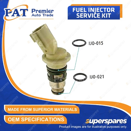 1 x PAT Fuel Injector Service Kit for Nissan AD Y10 Cube Z10 March K11 Sunny B14