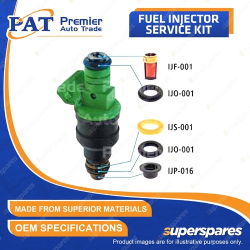 1 x PAT Fuel Injector Service Kit - Manufacturer Part Number IJK-037