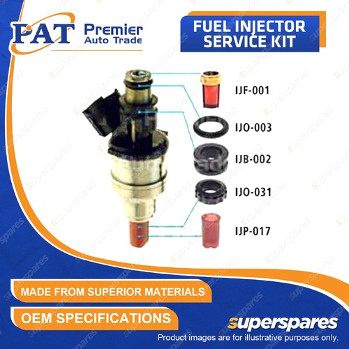 1 x PAT Fuel Injector Service Kit - Manufacturer Part Number IJK-038