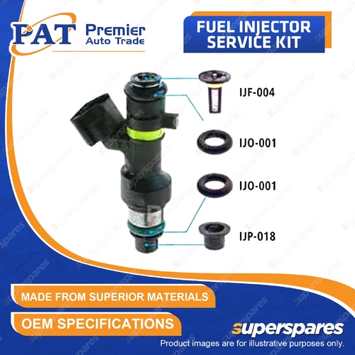 1 x Fuel Injector Service Kit for Nissan AD Bluebird Dualis Qashqai Serena Tiida
