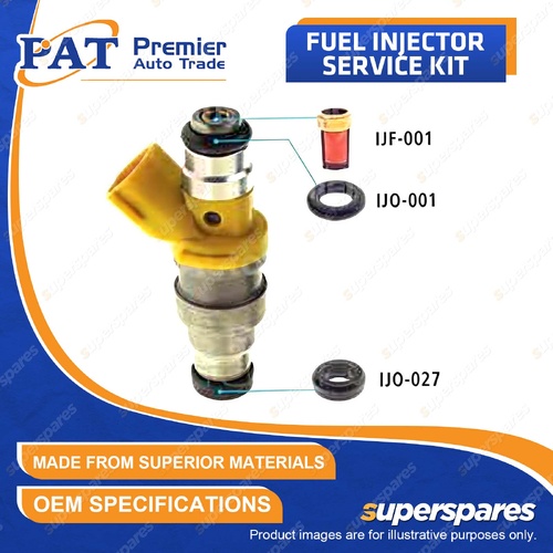 1 x PAT Fuel Injector Service Kit - Manufacturer Part Number IJK-045