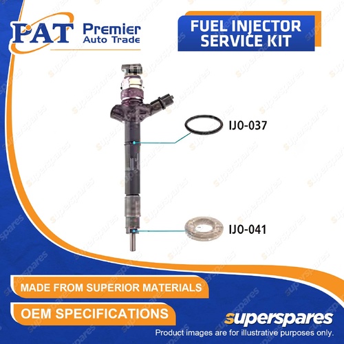 1 Pc PAT Fuel Injector Service Kit for Toyota Landcruiser VDJ200R 4.5L 2007-2015