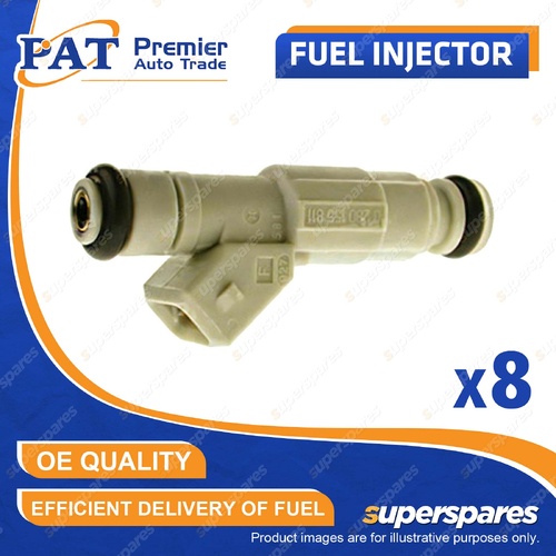 8x PAT Fuel Injectors for Holden Commodore Berlina VU VG VN VP VR VS VT VX VY VZ