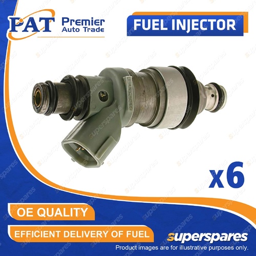 6 Pcs PAT Fuel Injectors for Toyota Camry Vienta VCV10 3.0L 3VZ-FE 06/91-08/96