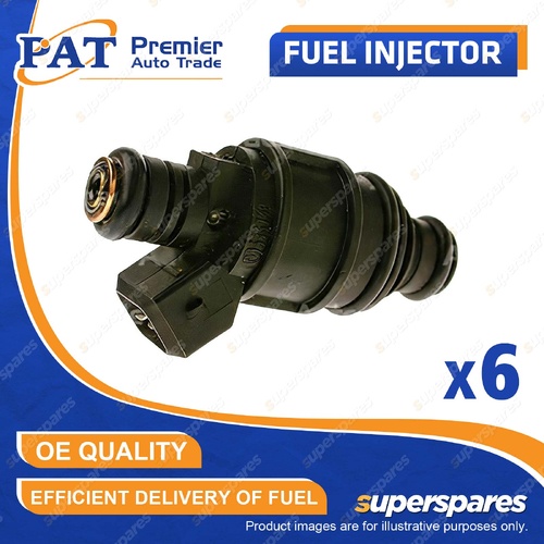 6 Pcs PAT Fuel Injectors for Rover 75 2.5L 25K4F 6Cyl 01/1999-05/2005