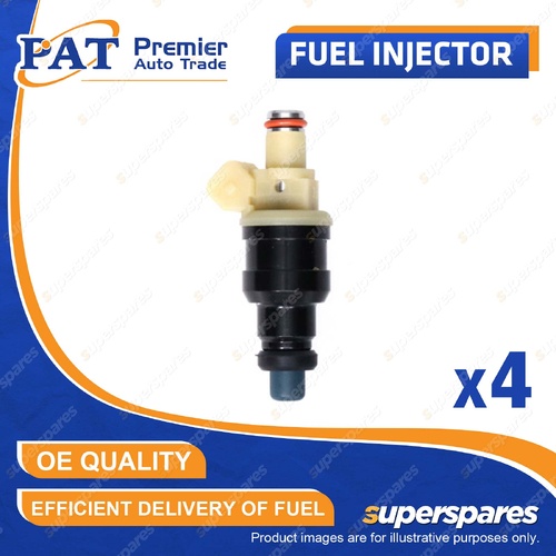 4 Pcs Fuel Injectors for Mitsubishi Lancer CC Chariot Delica Galant Libero RVR