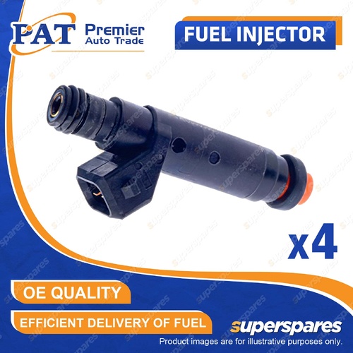 4 Pcs PAT Fuel Injectors for Nissan 180SX S13 Bluebird EXA Pulsar Silvia 668cc