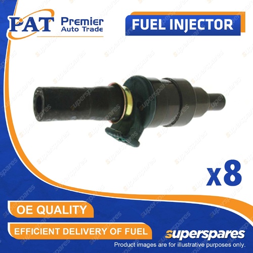 8 Pcs PAT Fuel Injectors for Mercedes Benz 450 R107 W116 4.5L 04/1975-11/1975