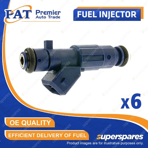 6 Pcs PAT Fuel Injector for Ford Fairmont Falcon Fairlane BF BA Territory SX SY