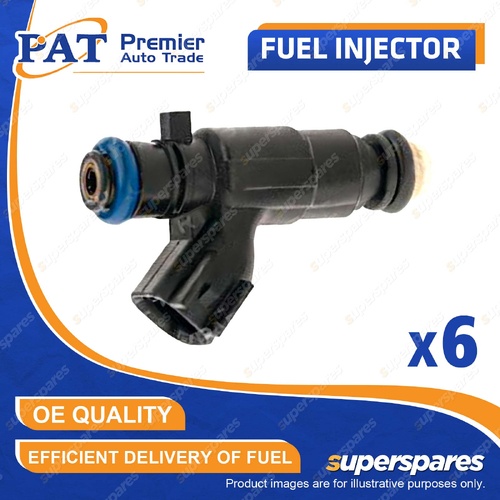 6 Pcs PAT Fuel Injectors for Chevrolet Lumina WL LY7 H7 3.6L Sedan 24V 04-06