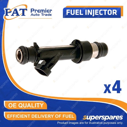 4 Pcs PAT Fuel Injectors for Holden Frontera UT 2.2L X22SE 04/1999-07/2002