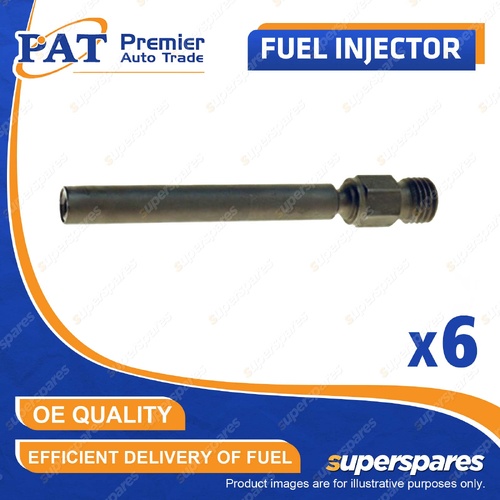6 Pcs PAT Fuel Injectors for Porsche 911 2.7L 3.0L 09/1973-08/1983