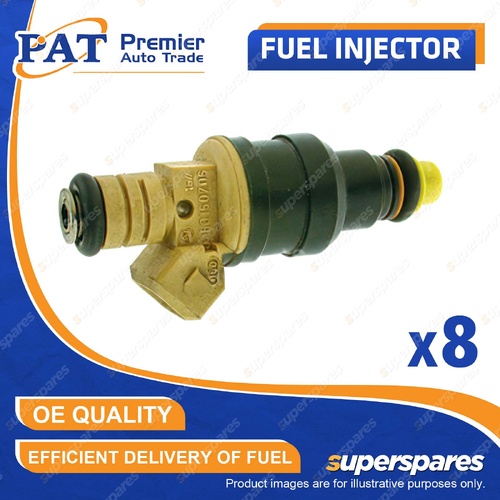 8 Pcs PAT Fuel Injectors for Porsche 928 S4 5.0L M28.45 M28.46 1985-1986