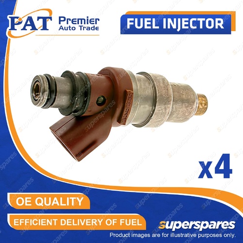 4 Pcs PAT Fuel Injectors for Toyota 4Runner RZN Hiace 2.7L 3RZ-FE 1995-2002