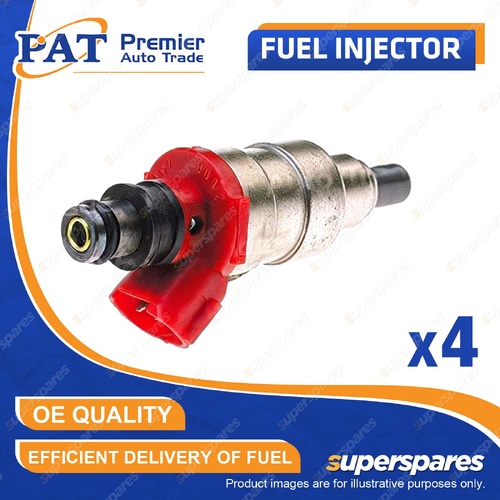 4 Pcs PAT Fuel Injectors for Mazda B2600 Bravo Freestyle UN Proceed Plus Marvie