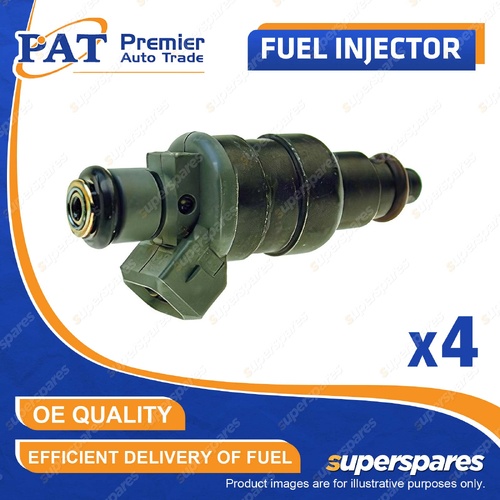 4 Pcs PAT Fuel Injectors for Jeep Cherokee Grand Cherokee XJ Wrangler 2.5L EPE