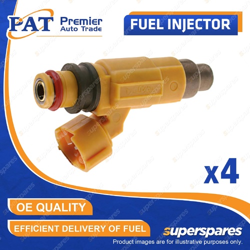 4Pcs Fuel Injectors for Mitsubishi L300 PG PK PM Delica Express Galant L200 L400