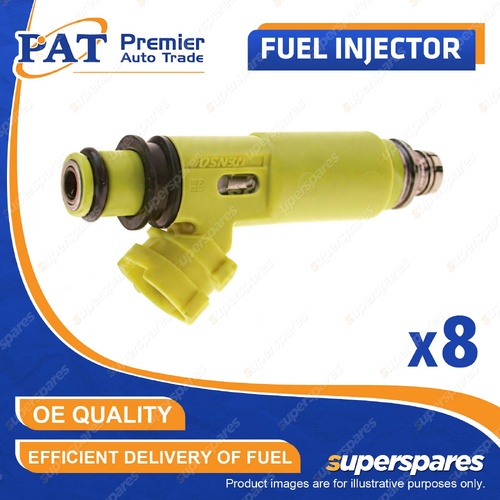 8 Pcs PAT Fuel Injectors for Toyota Soarer UZZ30R UZZ31R UZZ32R 4.0L 450cc 91-96