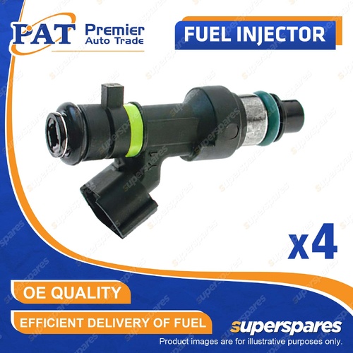 4 Pcs PAT Fuel Injectors for Nissan Serena C25 Tiida C11 Wingroad X-Trail T31