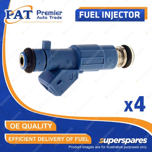 4 Pcs PAT Fuel Injectors for Hyundai Accent Excel X3 1.5L G4FK I4 16V 1997-2000