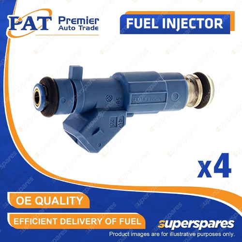 4 Pcs PAT Fuel Injectors for Hyundai Excel X3 1.5L DOHC G4FK 01/1997-06/2000