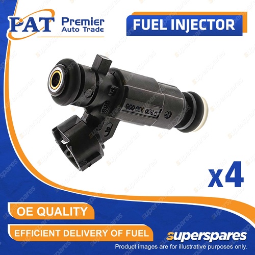 4 Pcs PAT Fuel Injectors for Hyundai Accent LC LS Getz TB Lavita Matrix 00-11