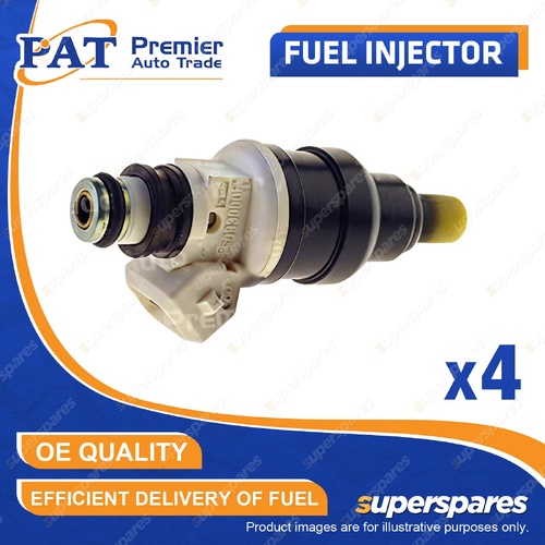 4 Pcs PAT Fuel Injectors for Mazda 626 GD GV 2.2L F2 06/1987-08/1991