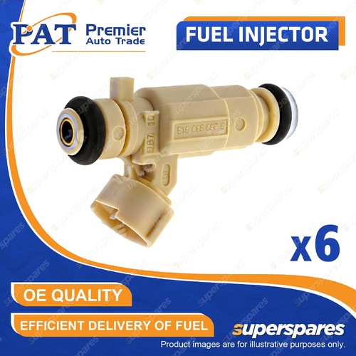 6 Pcs PAT Fuel Injectors for Kia Carnival VQ Grand Carnival VQ Magentis MG 2.7L