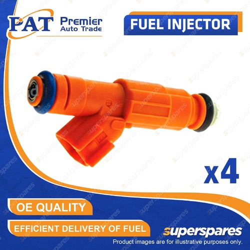 4 Pcs PAT Fuel Injectors for Mazda 3 SP2 BK 6 GG Classic GY Tribute CU 2.3L L3