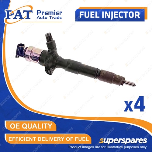 4 Pcs PAT Fuel Injectors for Toyota Hilux KUN16 KUN26 Prado KDJ150 KDJ155 3.0L