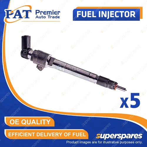 5 Pcs PAT Fuel Injectors for Ford Ranger PX1 PX2 FX3 3.2L P5AT I5 20V 2011-2022