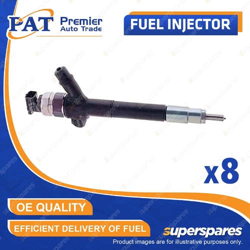 8 Pcs PAT Fuel Injectors for Toyota Landcruiser VDJ76R VDJ78R VDJ79R 4.5L 07-25