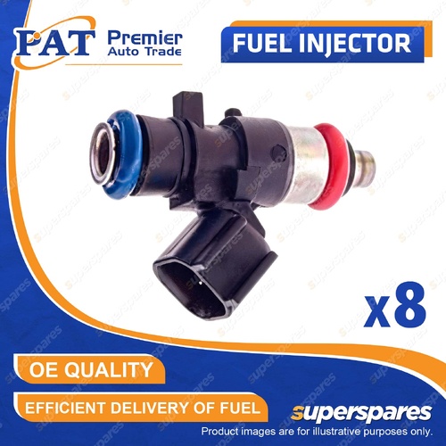 8 Pcs PAT Fuel Injectors for Chevrolet Corvette C6 6.2L LS9 S Charged 2009-2012