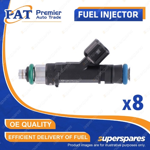 8 Pcs PAT Fuel Injectors for FPV GS GT GT-E GT-P Super Pursuit FG 5.0L 5.4L