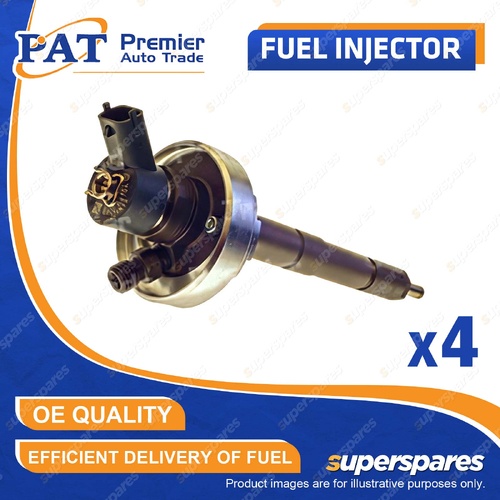 4 Pcs PAT Fuel Injectors for Nissan Patrol GU Y61 3.0L ZD30DDTi I4 16V 2006-2017