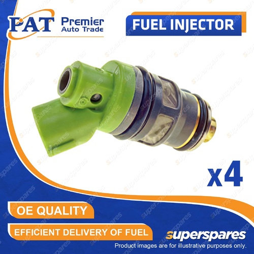 4Pcs PAT Fuel Injectors for Toyota Hiace RZH101 RZH103 RZH113 RZH125 RCH12 RCH22