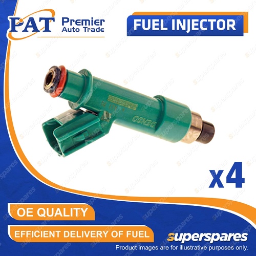 4 Pcs PAT Fuel Injectors for Toyota Alphard Vellfire ANH 10 15 25 Avensis Blade