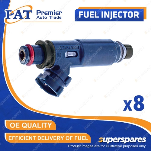 8 Pcs PAT Fuel Injectors for Toyota Landcruiser UZJ100R 4.7L 2UZFE 1998-2007