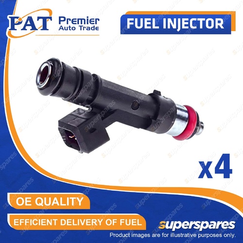 4 Pcs PAT Fuel Injectors for Holden Viva JF 1.8L F18D 09/2005-05/2009
