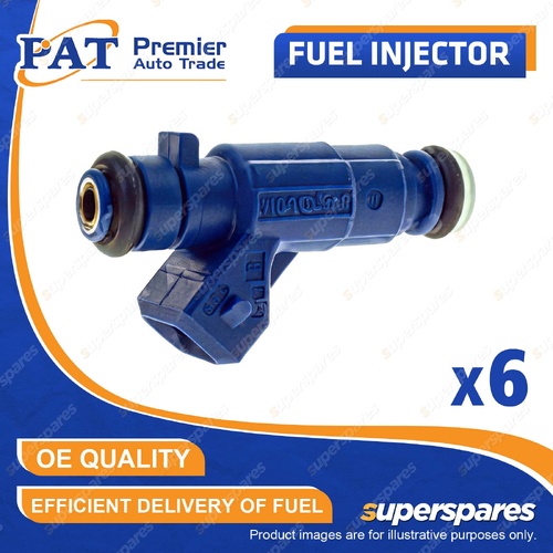 6 Pcs Fuel Injectors for Mercedes Benz C E Class W210 W211 W203 CLK W208 W209