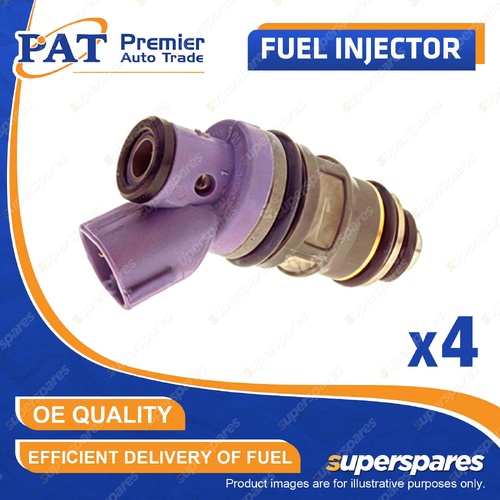 4 Pcs PAT Fuel Injectors for Toyota Estima TCR 10 11 20 Previa TCR 10 11 Tarago