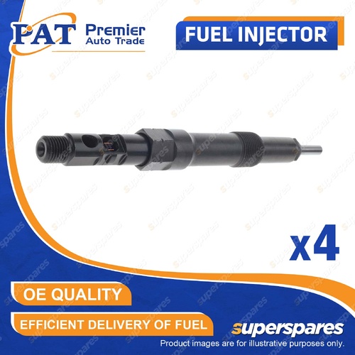 4 Pcs PAT Fuel Injectors for Ford Transit VH VJ 2.4L I4 16V 2000-2006