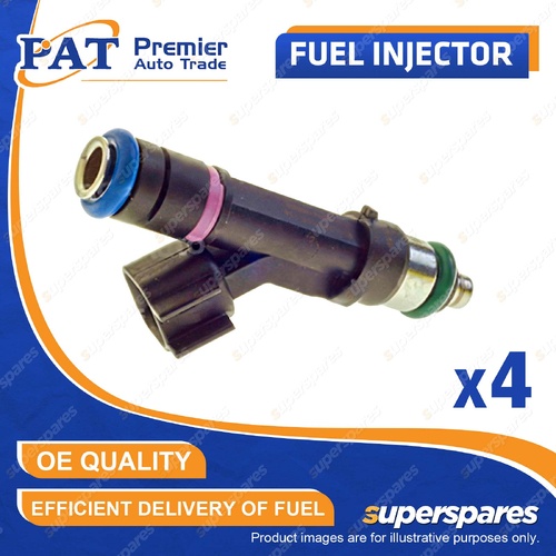 4 Pcs PAT Fuel Injectors for Mazda 3 Axela BL 6 Atenza GH CX-7 ER 2.5L 2008-2014