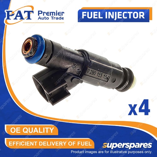 4 Pcs PAT Fuel Injectors for Ford Fiesta XR4 WQ Focus LS LT LV Mondeo 2.0L 01-11