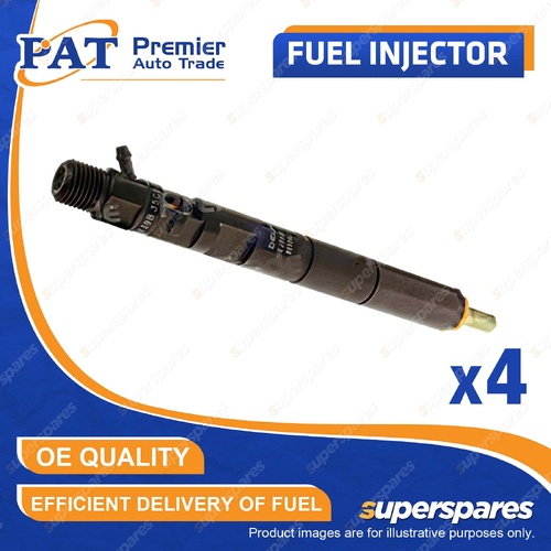 4 Pcs PAT Fuel Injectors for Hyundai Terracan HP 2.9L J3 I4 16V DOHC 2005-2007