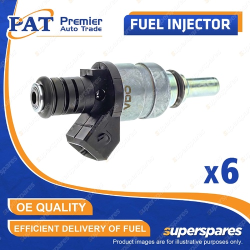6 Pcs Fuel Injectors for BMW 320Ci 320i 323Ci 323i 325Ci 325i 325ti 328Ci E46