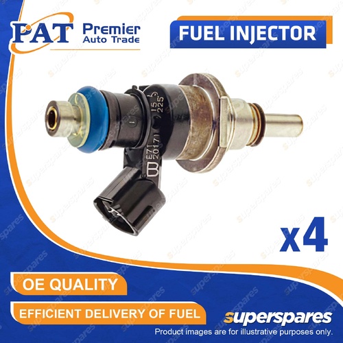 4 Pcs PAT Fuel Injectors for Nissan Lafesta B35 2.0L LF.VD 06/2011-12/2017