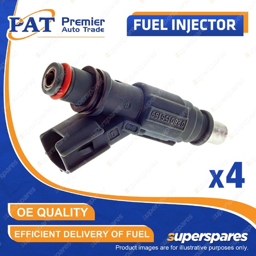4 Pcs PAT Fuel Injectors for Toyota Camry ACV36R 2.4L 2AZFE I4 16V 2002-2006